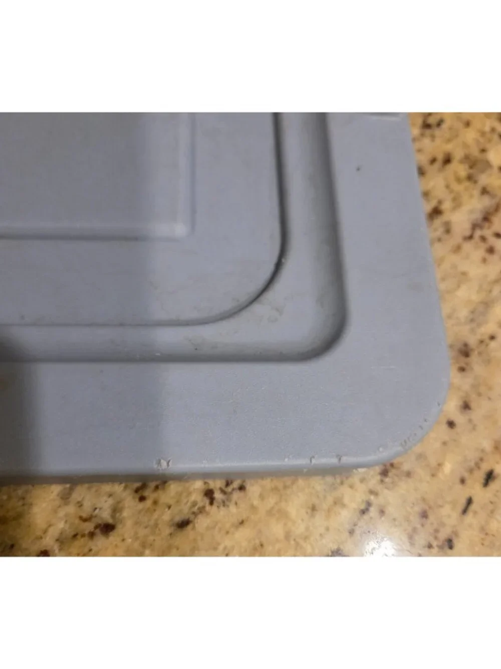 Vintage Rubbermaid STORAGE BOX LID ONLY 0136 (Match 0135) BLUE Lid 16 x 11.